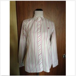 COPY - Lilly Pulitzer 100% Cotton Button Down SZ 8